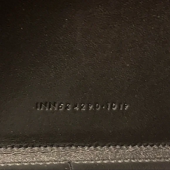 ❌SOLD❌ Saint Laurent Black Crocodile-Embossed Leather Zip-Around Long Wallet - Picture 14 of 14